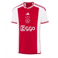 Fotbalové Dres Ajax Steven Bergwijn #7 Domácí 2023-24 Krátký Rukáv